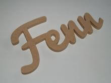 Fenn houten letters